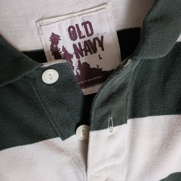 Old Navy Long Sleeve Polo - Picture 3 of 3